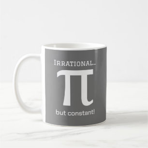 Personalized Pi Symbol, Math Lover Coffee Mug