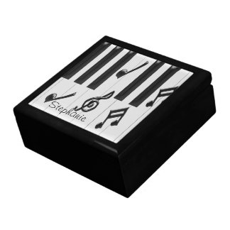 Personalized Piano Keyboard Jewelry Box