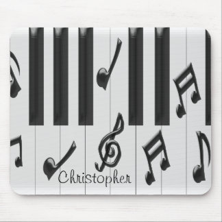 Personalized Piano Keyboard Mouse Pad