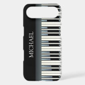 Personalized Piano Keys Case-Mate iPhone Case (Back)