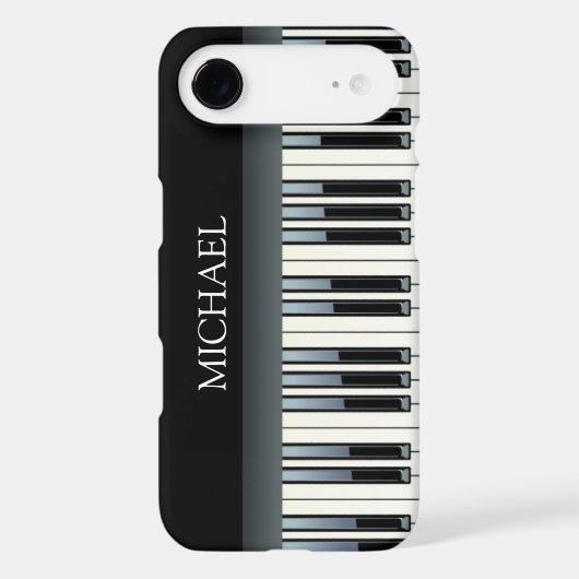 Personalized Piano Keys Case-Mate iPhone Case (Back)