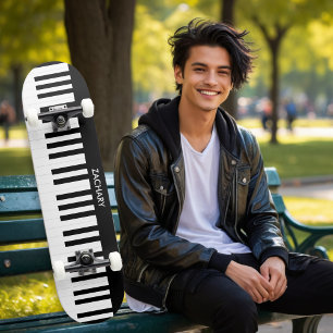 Personalized Piano Keys Music Musical Instrument Skateboard