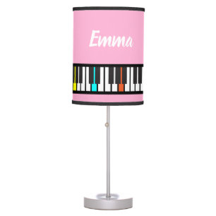 Personalized Piano Keys  Table Lamp