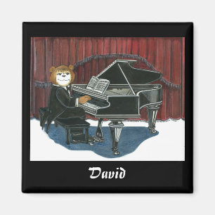 Personalized Piano Magnet