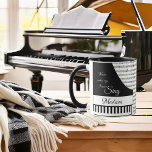 Personalized piano mug