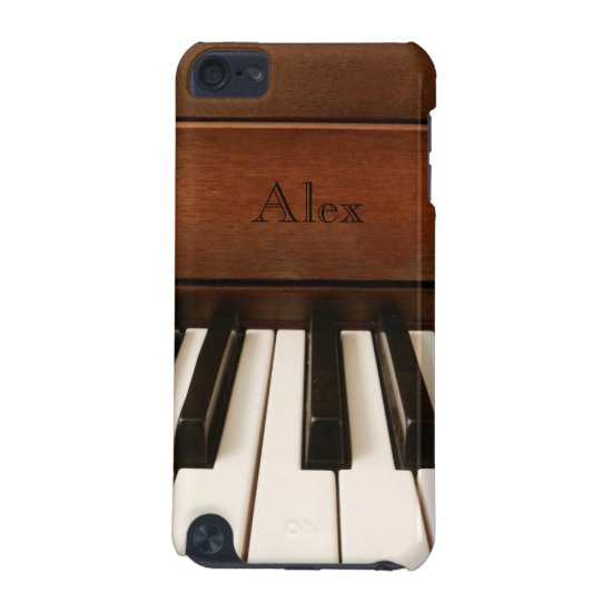 Personalized Piano Music iPod Touch Case