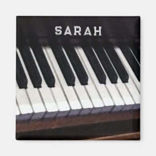Personalized Piano Music Magnet