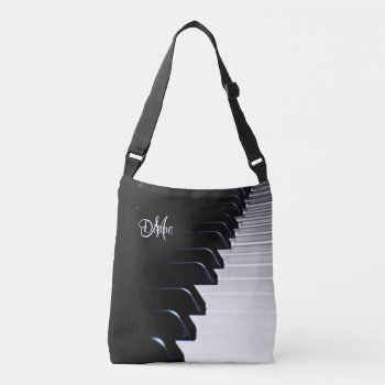 Personalized Piano Music Tote Bag by UROCKDezineZone at Zazzle