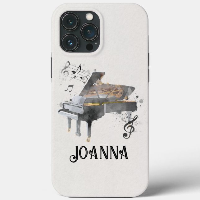 Personalized Piano Phone Case (Back)