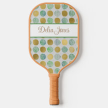 Personalized pickle ball paddle