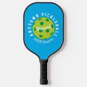 PERSONALIZED Pickleball Blue Pickleball Paddle