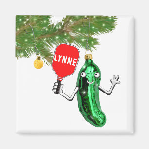 Personalized Pickleball Christmas Gift Ideas Magnet