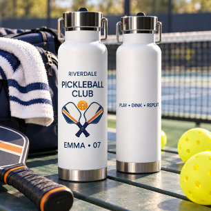 Personalized Pickleball Club Water Bottle