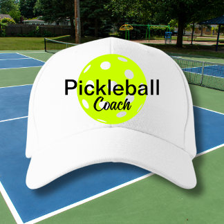 Personalized Pickleball Coach Name Trucker Hat