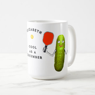 Personalized Pickleball Coffee Mug
