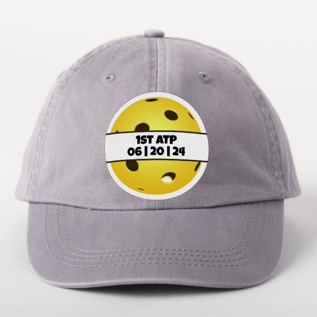 Personalized Pickleball First Around the Post ATP  Patch (On Headwear)