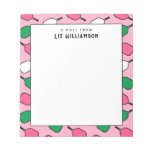 Personalized Pickleball Gift Ideas Notepad at Zazzle