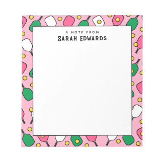 Personalized Pickleball Gift Ideas Notepad
