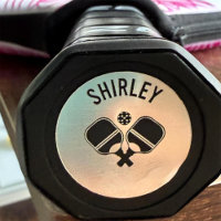 Personalized Pickleball Paddle Butt Name Cap
