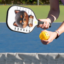 Personalized Pickleball Paddle with Ball