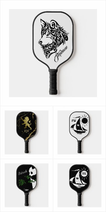 Personalized Pickleball Paddles 