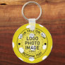 Personalized Pickleball Photo Logo Custom Keychain