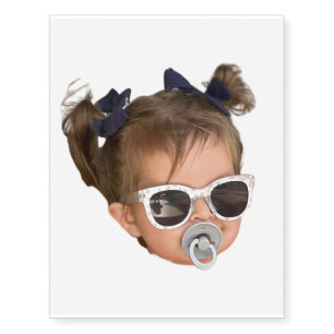 Personalized Picture Custom Photo Temporary Tattoos