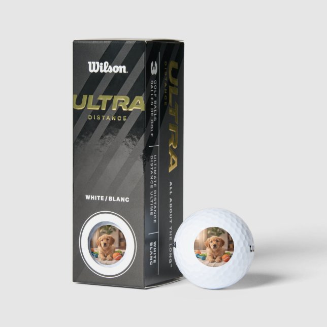 Personalized Picture Golf Ball Professional Finish (Packaging)