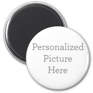 Personalized Picture Magnet at Zazzle