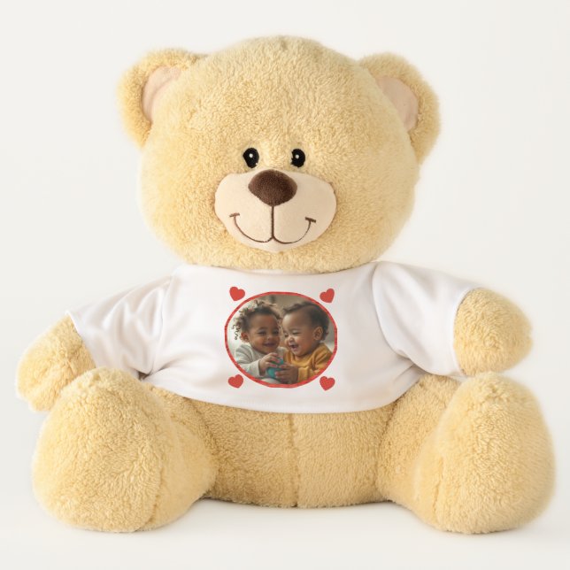 Personalized Picture Teddy Bear (Front)