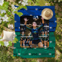 Personalized Picture Volleyball Senior Gift