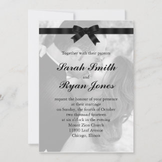Personalized Picture Wedding Invitation