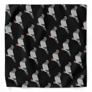 Personalized Pigeon Design Bandana