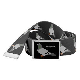 Personalized Pigeon Design Belt