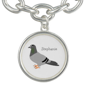 Personalized Pigeon Design Bracelet