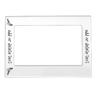 Personalized Pigeon Design Portrait Magnetic Frame