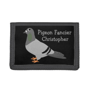 Personalized Pigeon Design Trifold Wallet