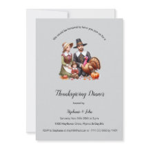 Personalized Pilgrim Fathers Thanksgiving