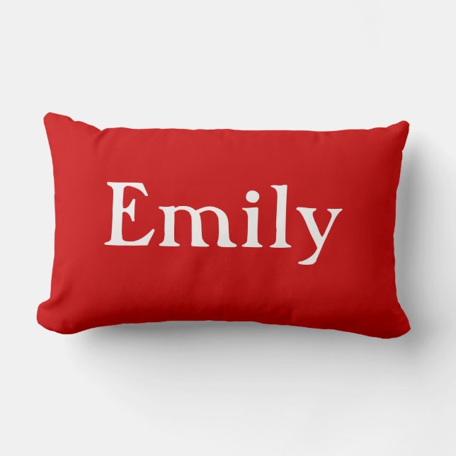 Personalized Pillow (Front)