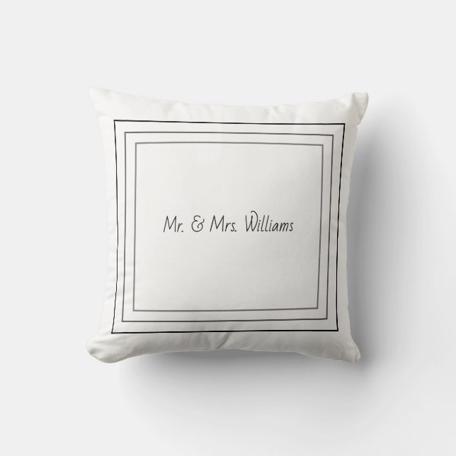 Personalized Pillow (Front)