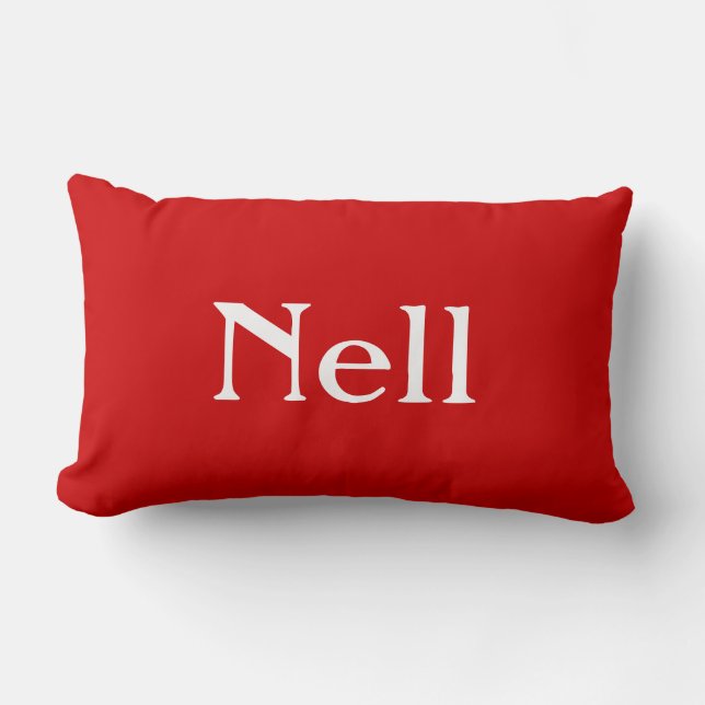 Personalized Pillow (Front)
