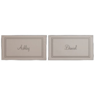 Personalized pillow case