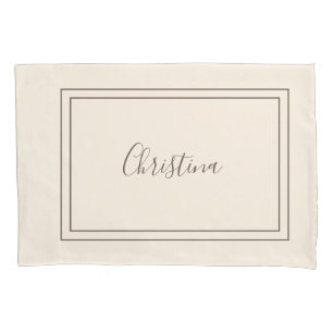 Personalized pillow case