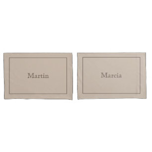 Personalized pillow case