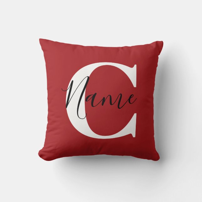 Personalized Pillow Case with Name Custom Pillow  (Front)