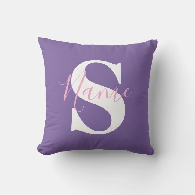 Personalized Pillow Case with Name Custom Pillow  (Front)