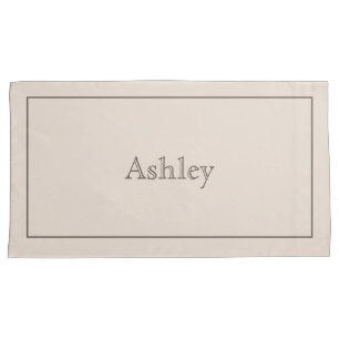 Personalized pillow cases