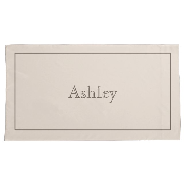 Personalized pillow cases (Front-Right)