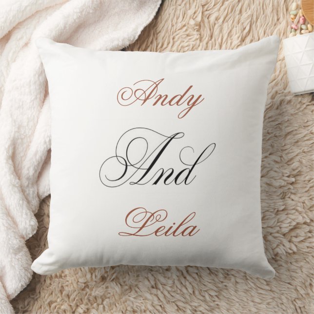 Personalized pillow for couple (Blanket)