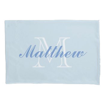 Personalized Pillow Pillow Case by iHave2Say at Zazzle